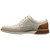 Side profile of the Stacy Adams Phineas Plain Toe Oxford in Sand showing the lace panel and eyelets