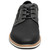 Close-up of the synthetic upper texture on the Stacy Adams Phineas Black upper