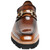 Close-up of the multi-tone upper texture on the Stacy Adams Carabello Brown Multi upper