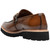 Stacy Adams Carabello slip-on in Brown Multi, three-quarter view showing the bit hardware