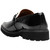 Stacy Adams Carabello slip-on in Black w/White, three-quarter view showing the bit hardware