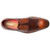 Interior view of the Stacy Adams Gambetta oxford in Cognac showing the RedZone removable footbed