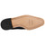 Genuine leather outsole of the Stacy Adams Rubiano Moc Toe Buckle Strap Slip-On in Dark Blue Multi