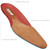 Interior view of the Stacy Adams Rubiano slip-on in Black showing the RedZone removable footbed
