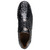 Caiman crocodile skin texture close-up, Marco Di Milano Kratos Black

