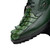 Hornback caiman sneaker green worn on foot, Marco Di Milano Udine view 1
