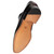 Mezlan Eagle Calf/Suede Oxford in Black/Wine – heel and sole detail