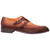 Mezlan Cascade Suede Double Monk Strap in Sport – side profile view