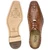 Belvedere Chapo dress shoe top and sole view showing leather sole construction