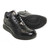 Mauri Black Genuine Crocodile & Nappa Casual Sneaker 