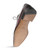 Mezlan Soka burgundy dress shoe outsole showing leather sole construction
