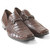 Los Altos Slip-On Brown Genuine Caiman Crocodile Belly Loafers