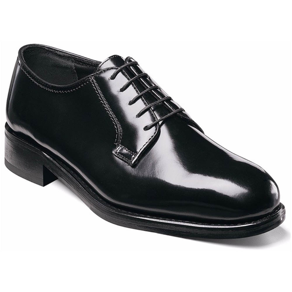 Florsheim Lexington Men's Black Plain Toe Oxford Dress Shoes