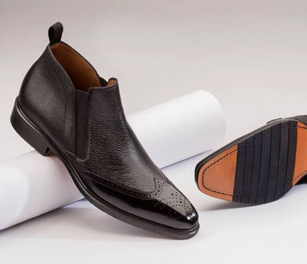 arrow black formal shoes