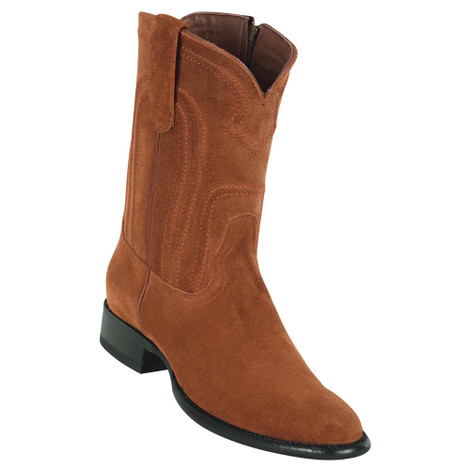 Men's Los Altos Original Python Boots Roper Toe - Rustic Cognac main image 1
