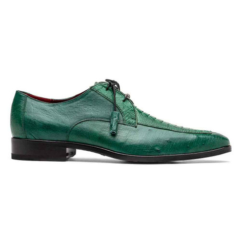 Marco Di Milano Andretti Dress White / Grey Ostrich Leg Shoes