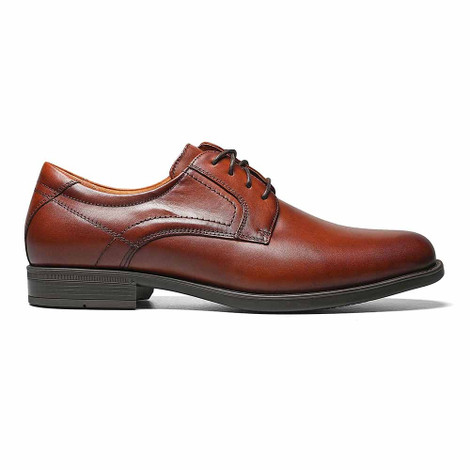 Florsheim Comfortech Derby Dress Shoes Mens 14M  Brown Burnished Leather Office Florsheim Comfortech Men main image 4