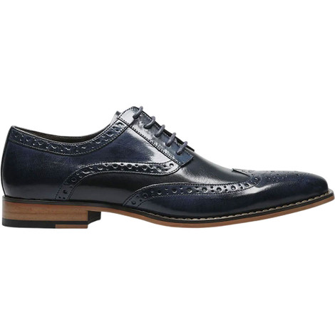 Tinsley Cobalt Multi Wingtip Oxford | Stacy Adams Dress  display picture 1