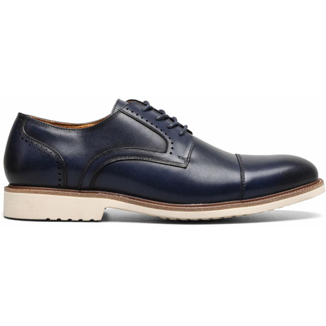 Stacy Adams Wescott Brown CH Men’s Plain Toe Oxford Dress Shoes