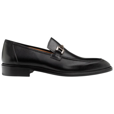 Mezlan Duque Shoes Mens Size 10.5 Black Marbleized Calfskin Loafers Spain Made Mezlan Duque Shoes Mens 10.5 Black Marbleized Calfskin  main image 3