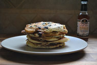 Blueberry Buttermilk Pancakes Recipe from Hella Cocktail Co.