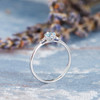 Aquamarine Ring Birthstone Anniversary Gift