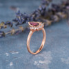 Pear Shaped Ruby Anniversary Ring