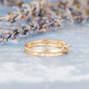 Unique Wedding Band Diamond Women Wedding Ring