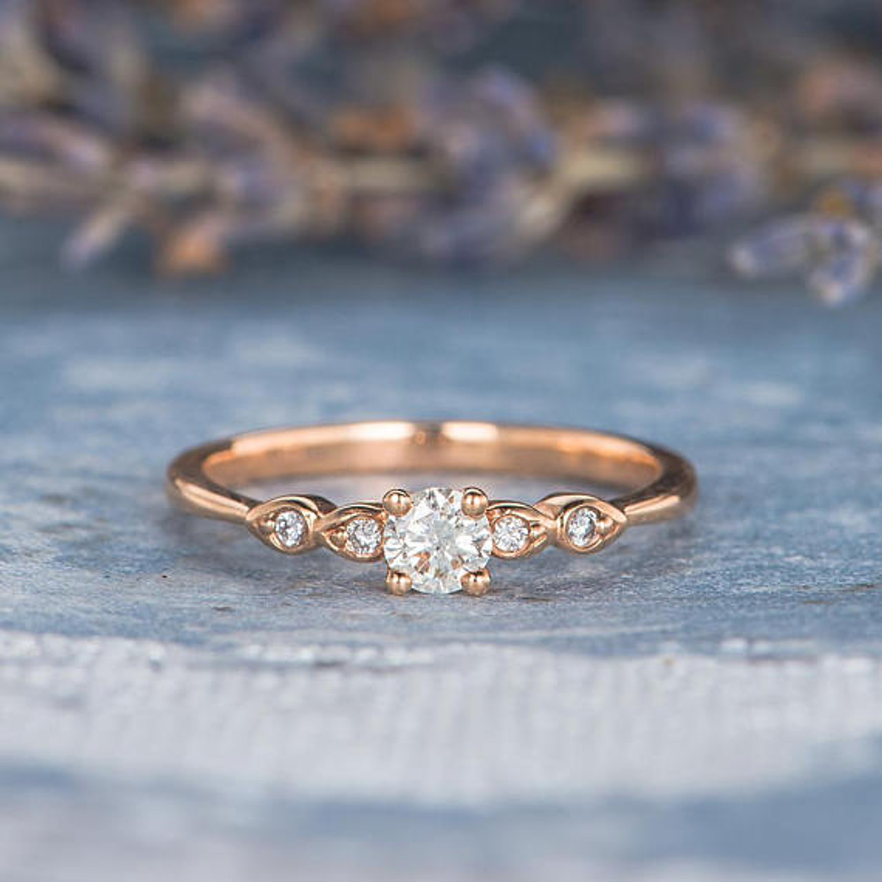 best minimalist engagement rings