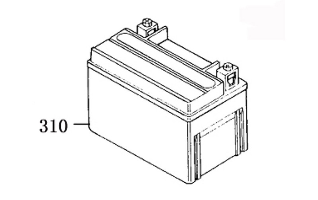 310-BATTERY YTX7A-BS-F-11-HS