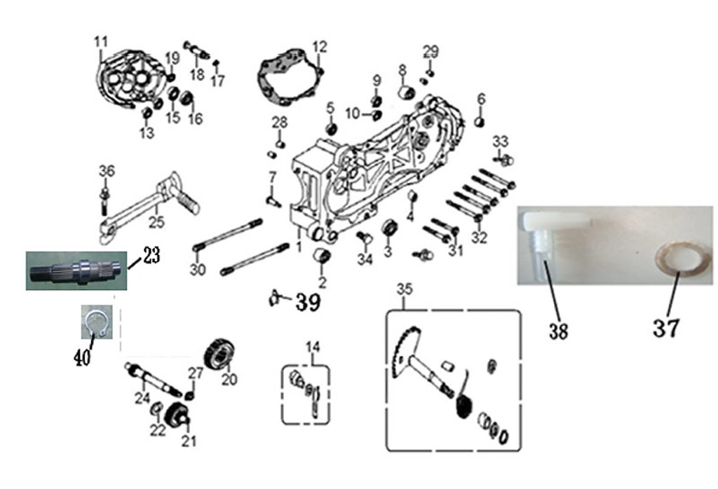 16-Oil seal 27?42?7-E-06-RS