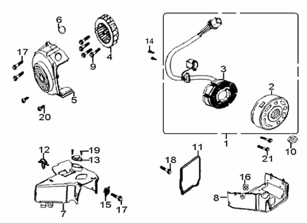 02-Magneto Flywheel-E-10-RS