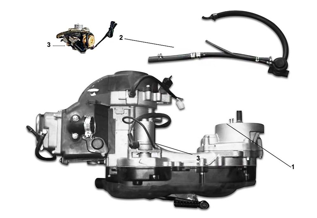 01 Engine Assy (Long Case)