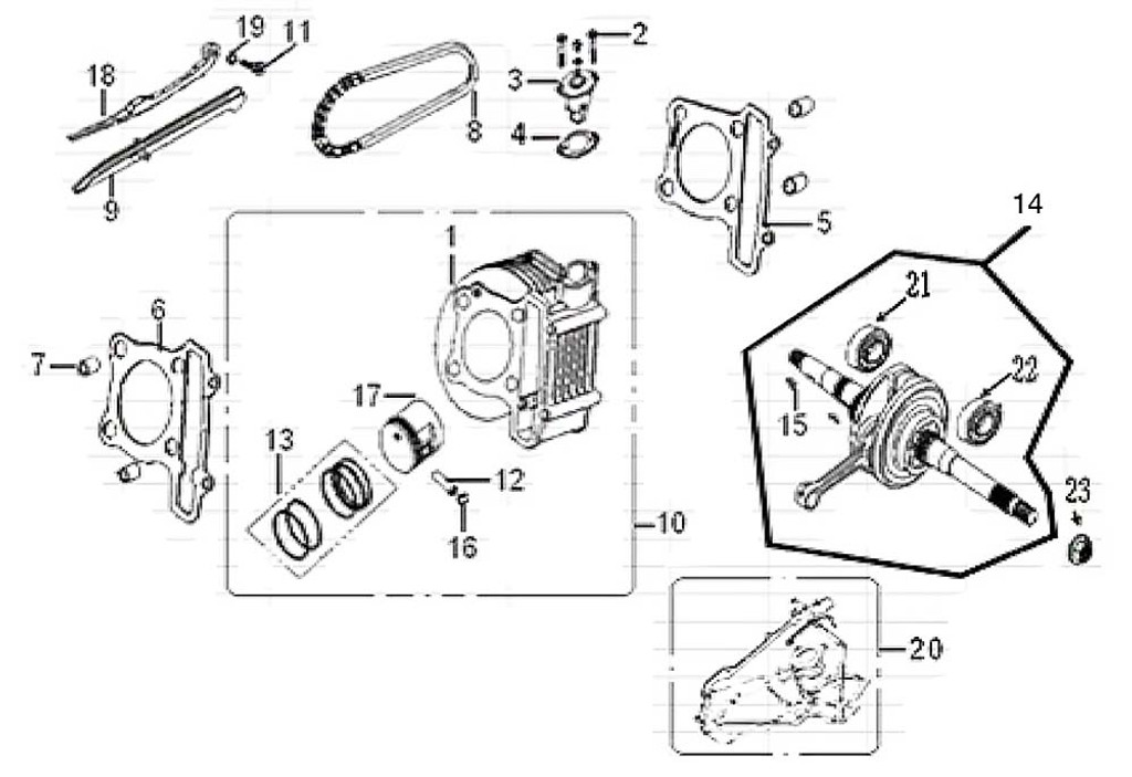 04 Chain Adjuster Gasket