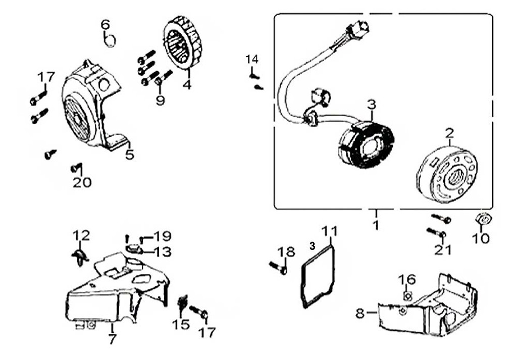 11 Oil Seal Cover Assy
