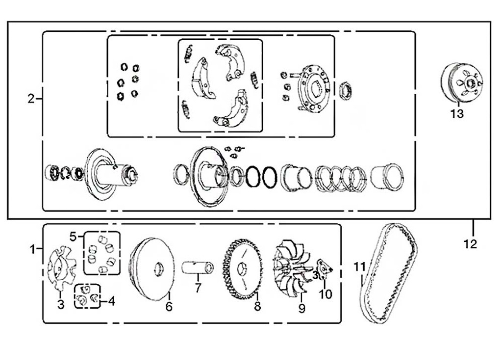 08 Drive Belt Drive Gear