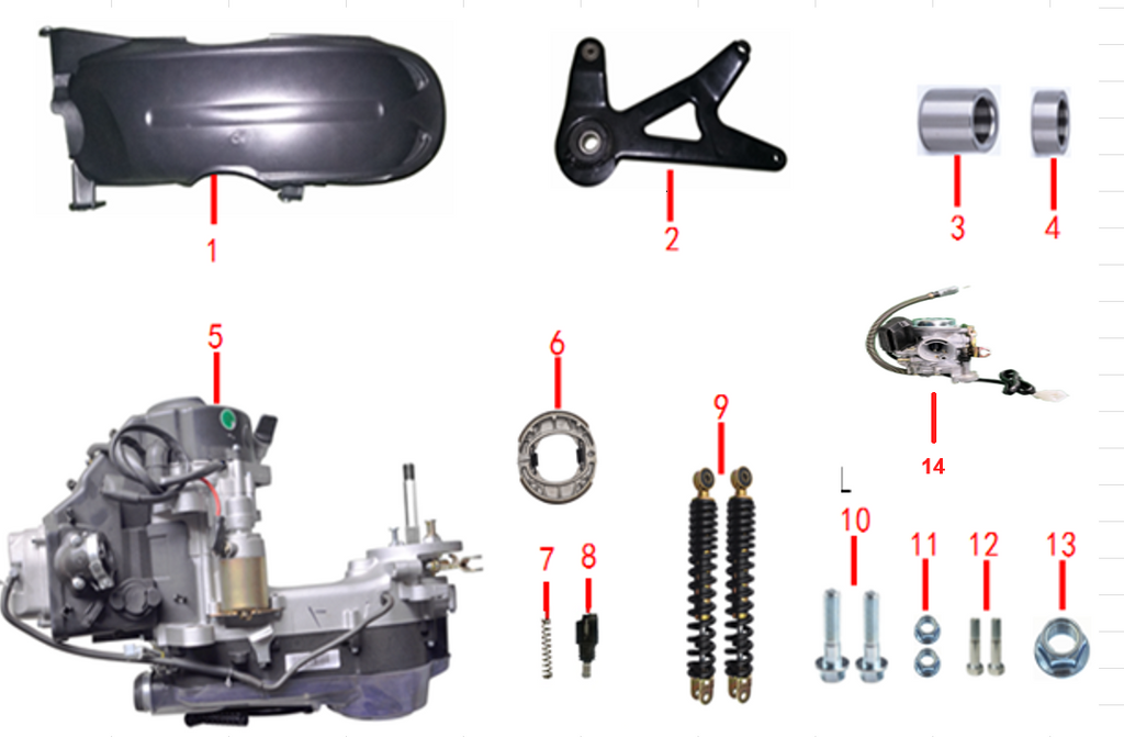 08 REAR BRAKE RETURN RUBBER  1.13.0000.10010130280000