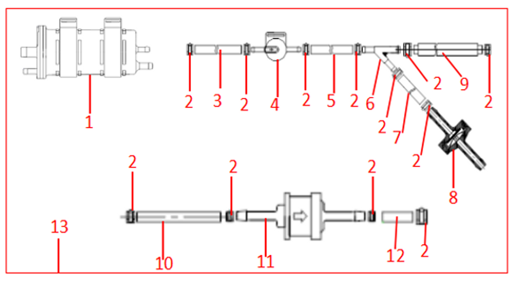 06 Y SHAPED CONNECTOR (UNLIMITED FLOW)  1.90.99.3000.106