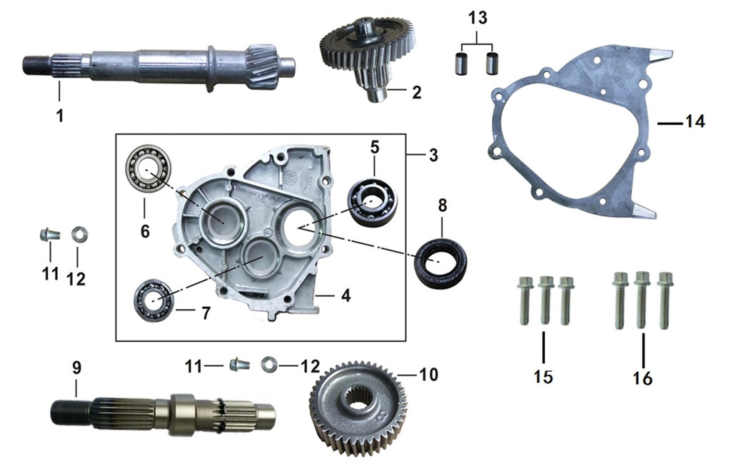 01- MAINSHAFT 052QMI0-100300100 0