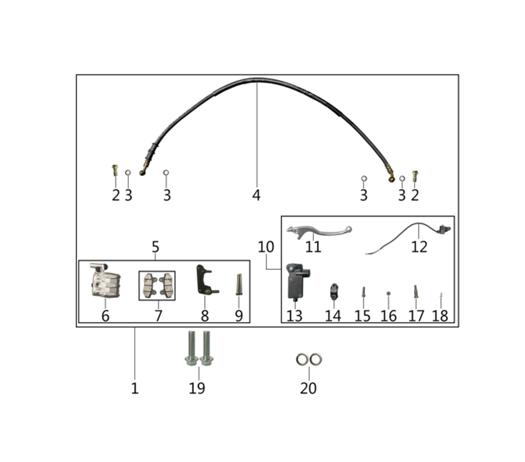 09 Rear Brake Shoe Guide Pin 1.90.02.3940.024