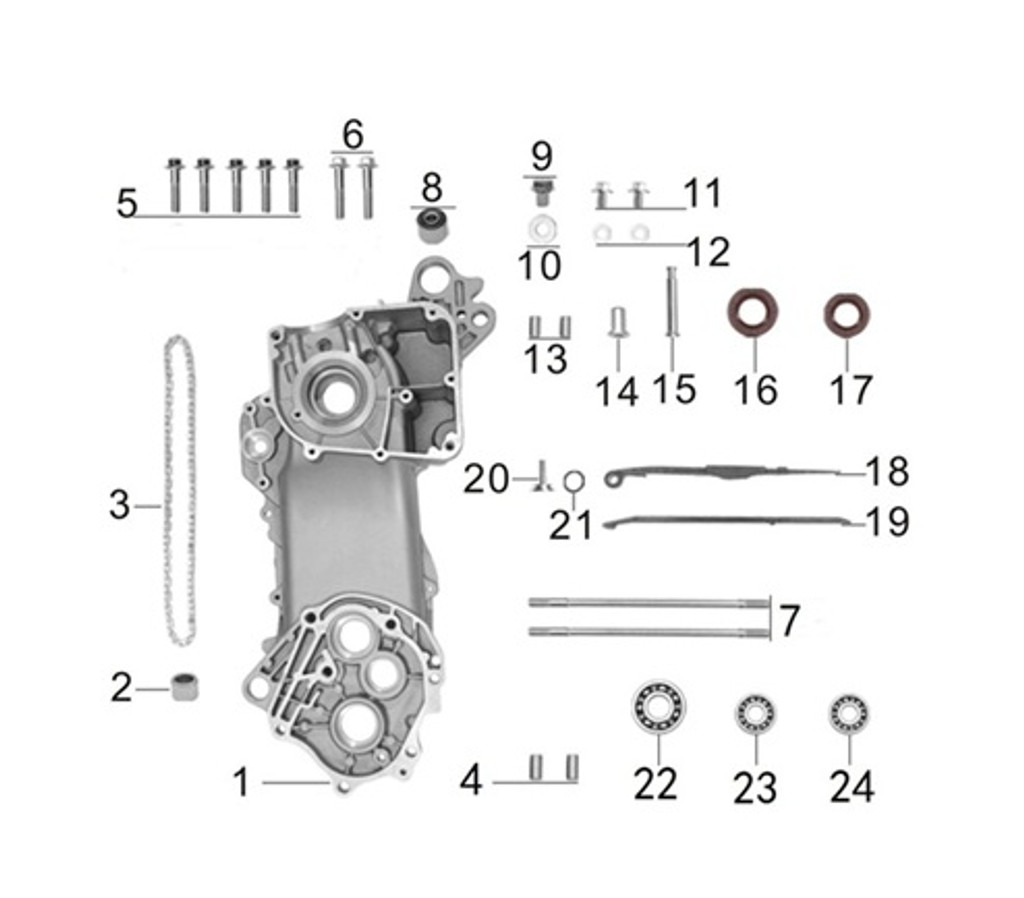 22- Bearing 6303 GB00307-94-063030 RTS 50