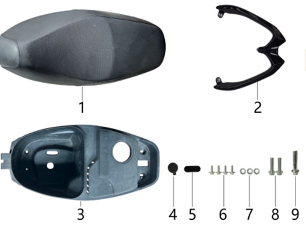 08- Hexagonal flange face bolts M8×30 1.30.B057890008003071X RCS 50