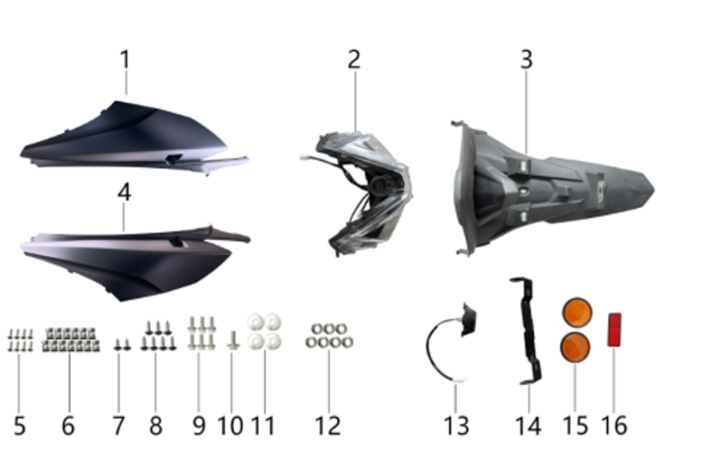 06- Self tapping clip 4.2 1.30.91205-1042-017B1X RCS 50