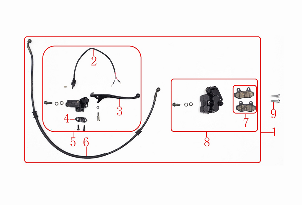02 Disk brake wire 1.90.02.1000.101 RCS 50
