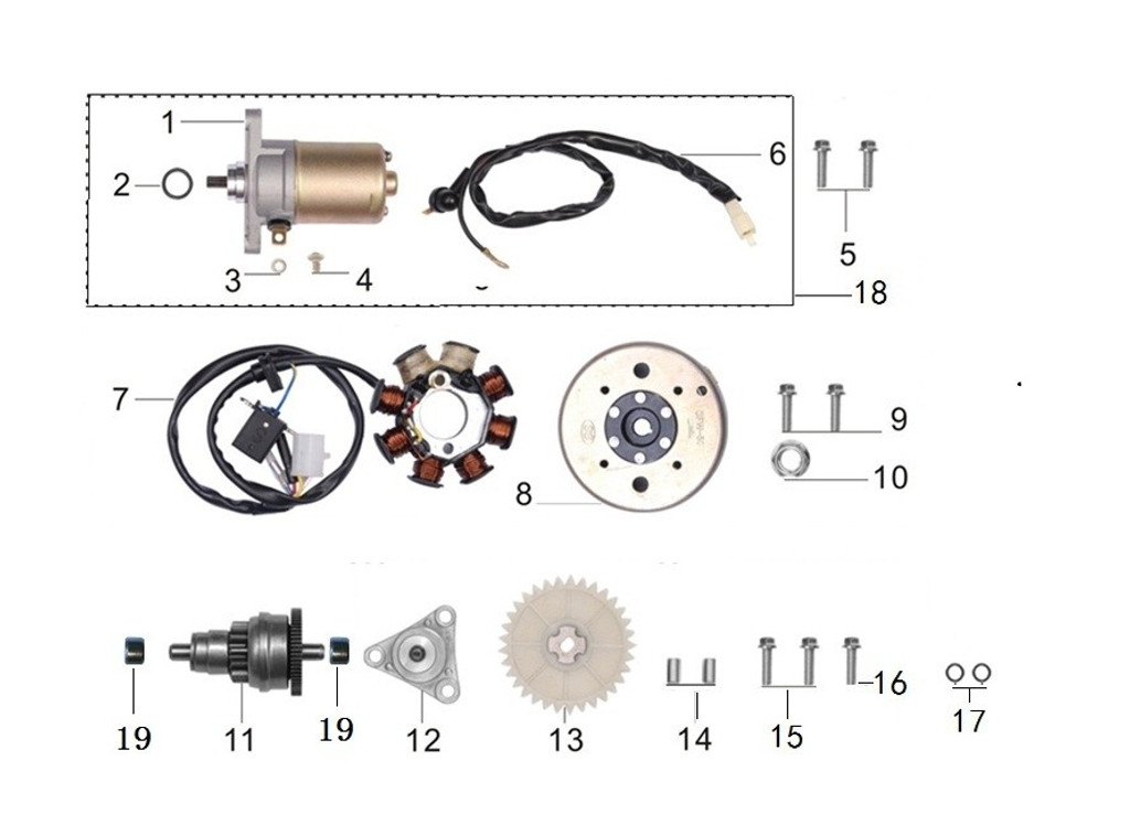 19 Bushings 039QMB0-090000700 RTS 50
