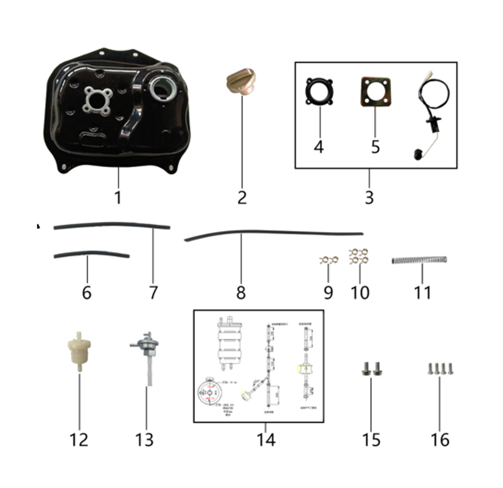 06 Fuel line-190 JN.17080-000-E190