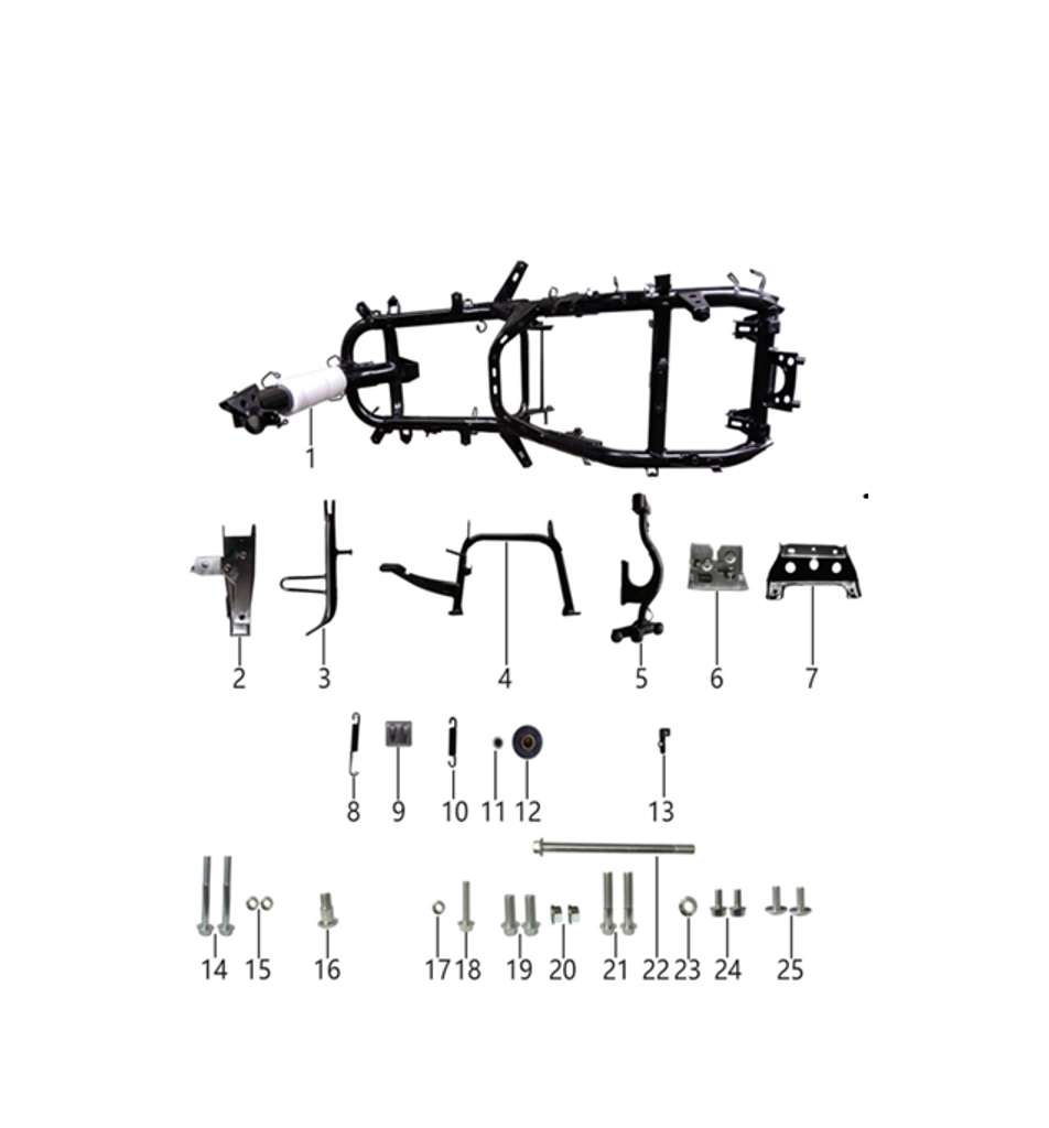 13 Air filter bracket 1.01.3770.13770010770101