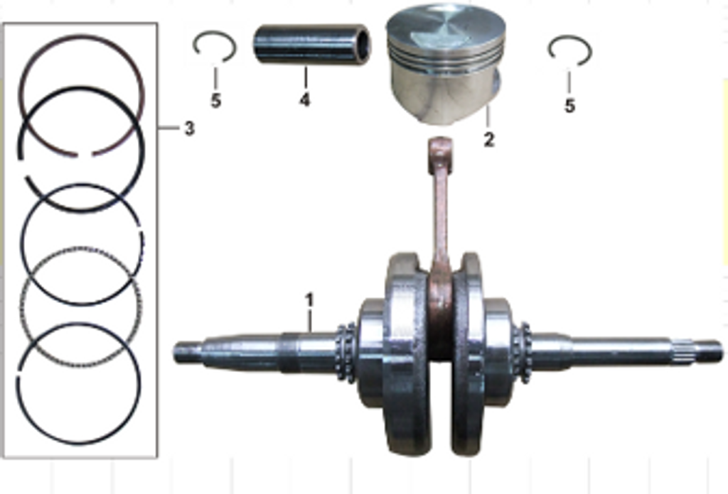 04 PIN,PISTON 057QMJ0-0301002A0 MOD 150