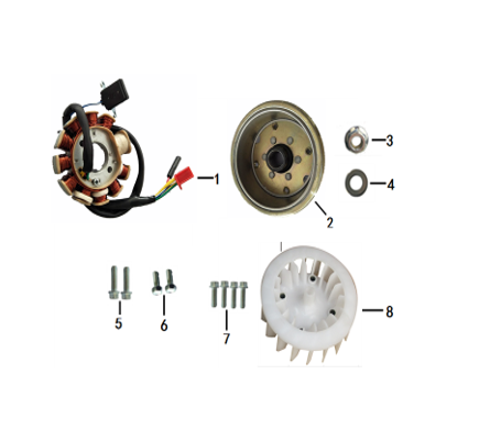 07 FLANGE BOLT M6x16 GB05787-86-060160 MOD 150