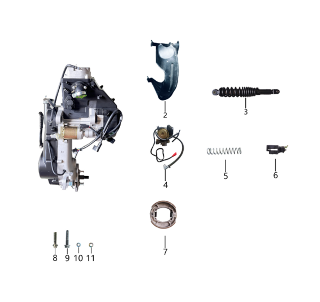 08 Hexagonal flange face bolts M6×35 1.30.B057890006003571X MOD 150